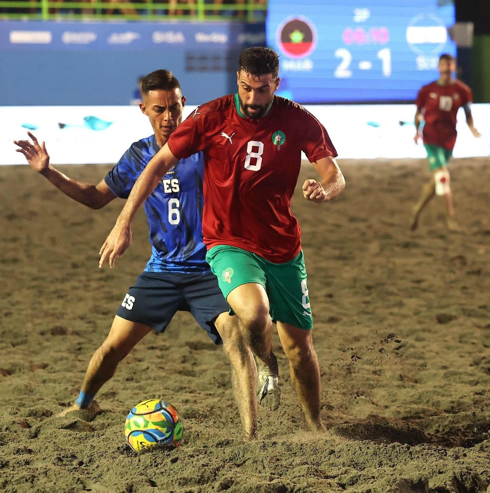 El Salvador cayó en su primer partido de Beach Soccer Cup 2024