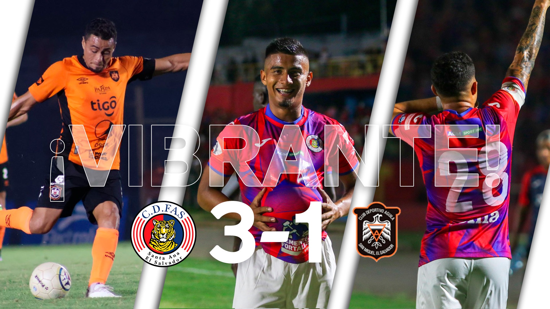 ¡FAS se lleva la ventaja en un Clásico vibrante y con polémica! | FAS 3-1 Águila