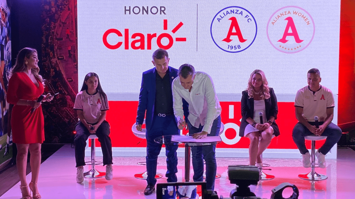 Alianza anuncia a Claro y HONOR como su nuevos patrocinadores.