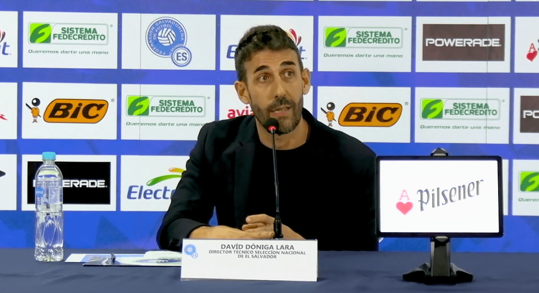 David Dóniga presento la Nómina de El Salvador para la Liga de Naciones