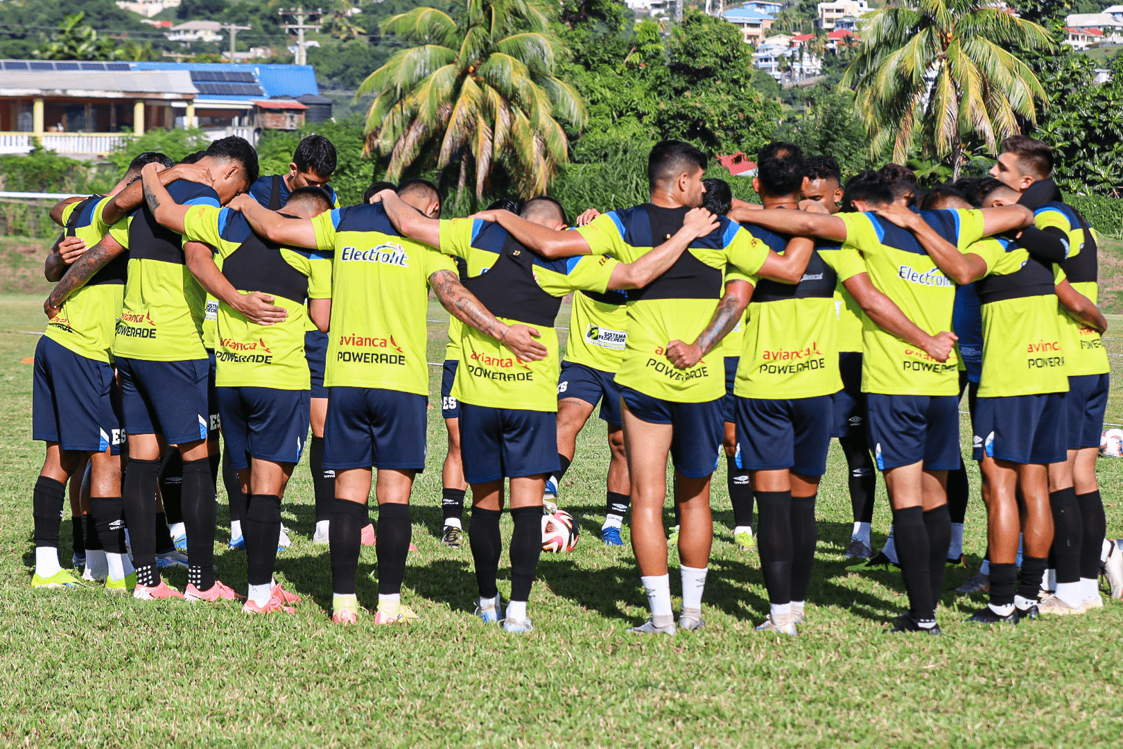 El Selecta arranco su preparación en San Vicente y las Granadinas