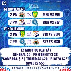 ¿Cómo comprar boletos para El Salvador vs Bonaire?