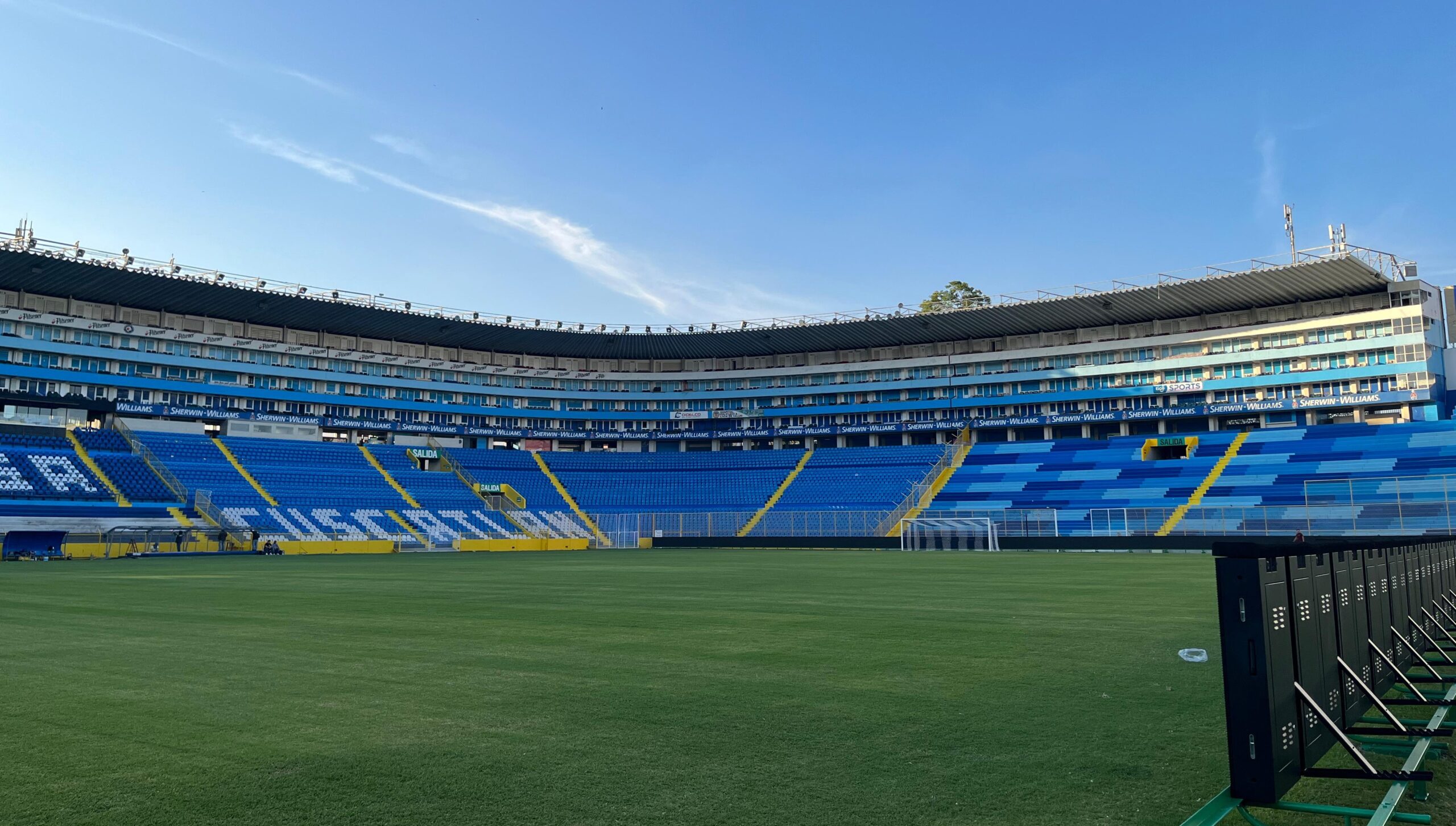 EDESSA presenta avances en el engramillado del Cuscatlán