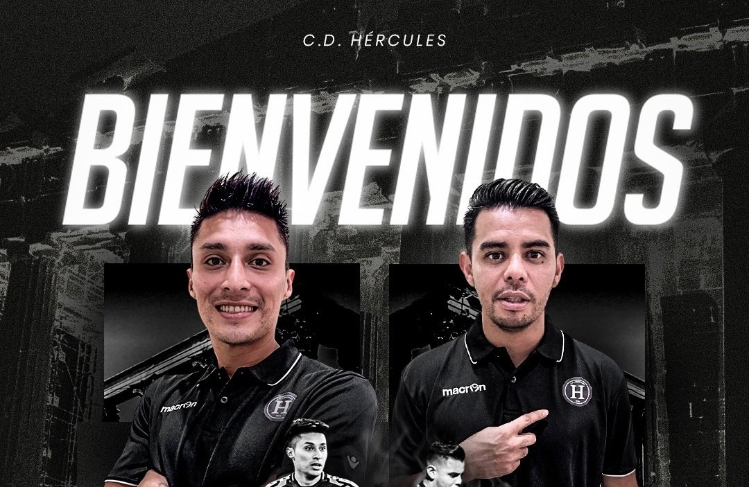 Alex Larín y Bryan Tamacas nuevos fichajes del Hércules