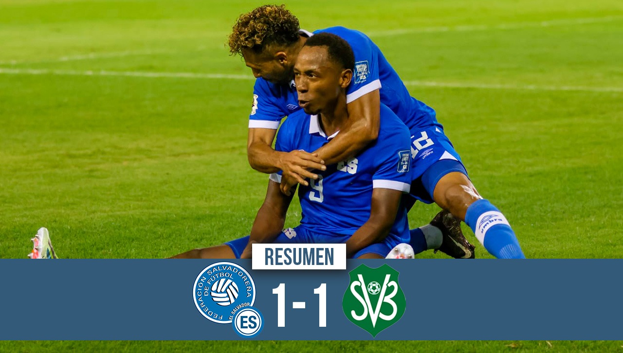 La Selecta empata ante Surinam en el Cuscatlán | Resumen El Salvador 1-1 Surinam