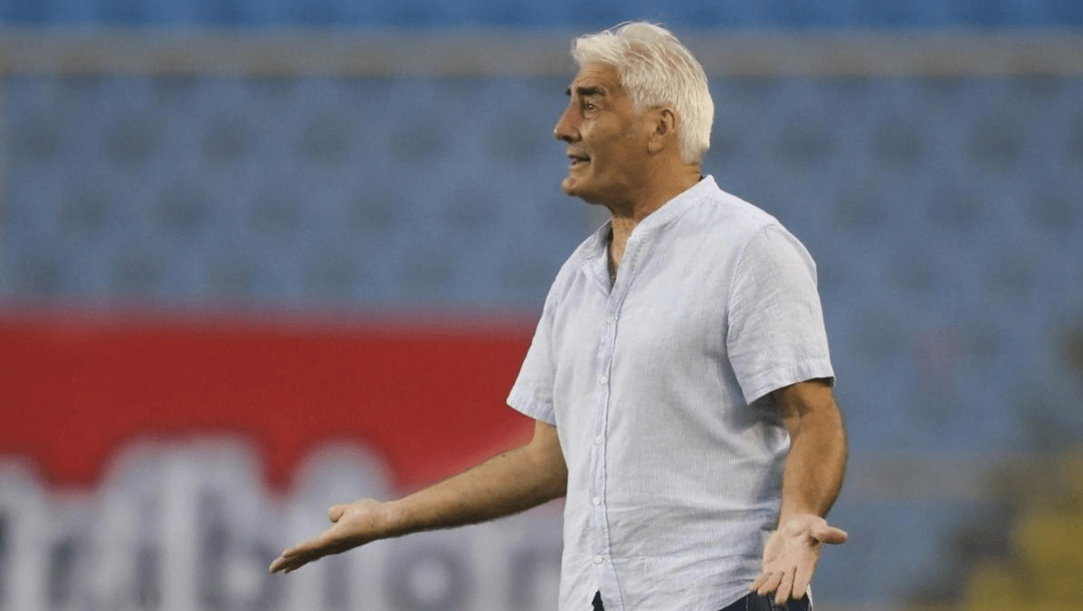 “Jugamos mal, como jugamos el primer tiempo” Ernesto Corti