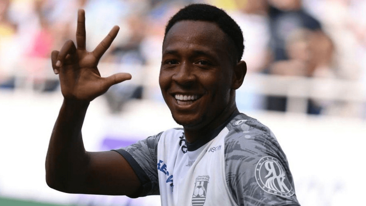 Brayan Gil vuelve a marcar con el Baltika de Rusia