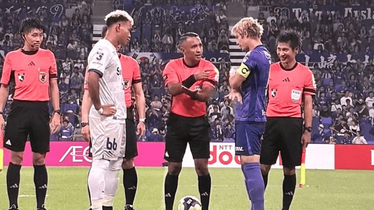 Iván Barton hace su debut en la J. League de Japón