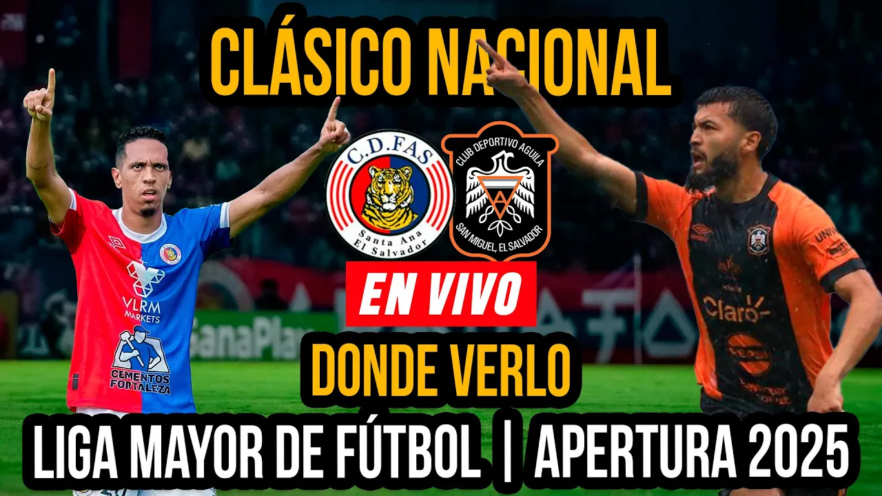 Donde podes ver el FAS vs. Águila, el Clásico Nacional: dónde ver por TV, a qué hora es
