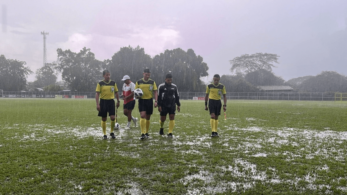 Cacahuatique vs. Inter FA: suspendido por lluvias