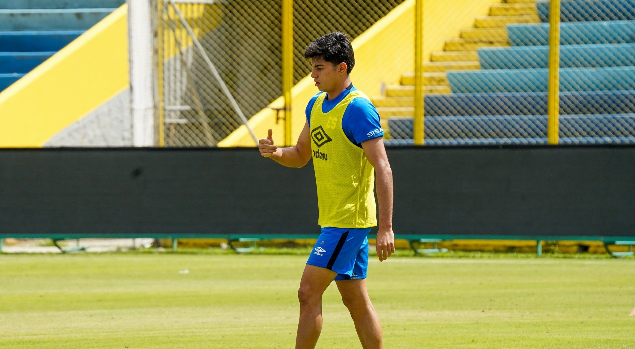 Harold Osorio, se incorporo a los entrenamiento de la selección