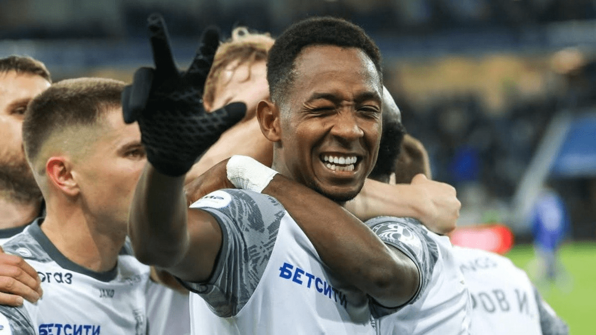 Brayan Gil vuelve a marcar en la Premier de Rusia