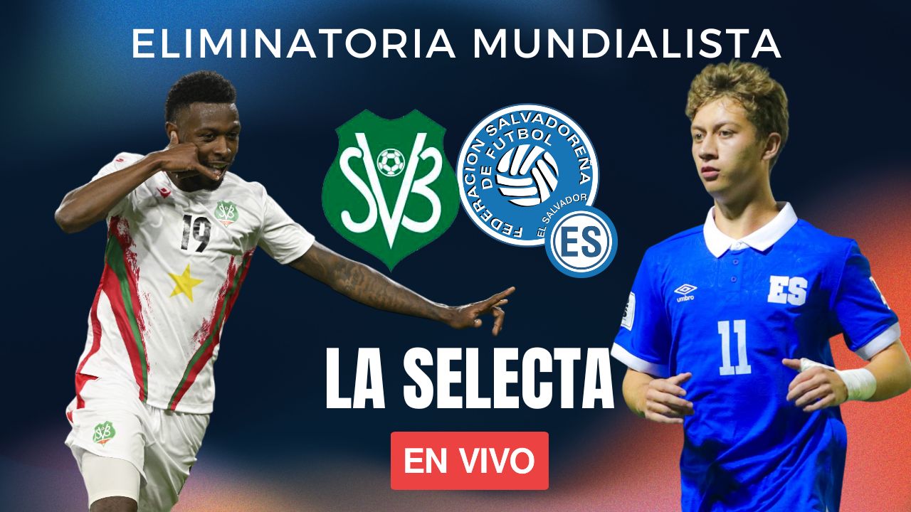 EnVivo | Surinam vs El Salvador | Eliminatoria Mundialista | La Selecta
