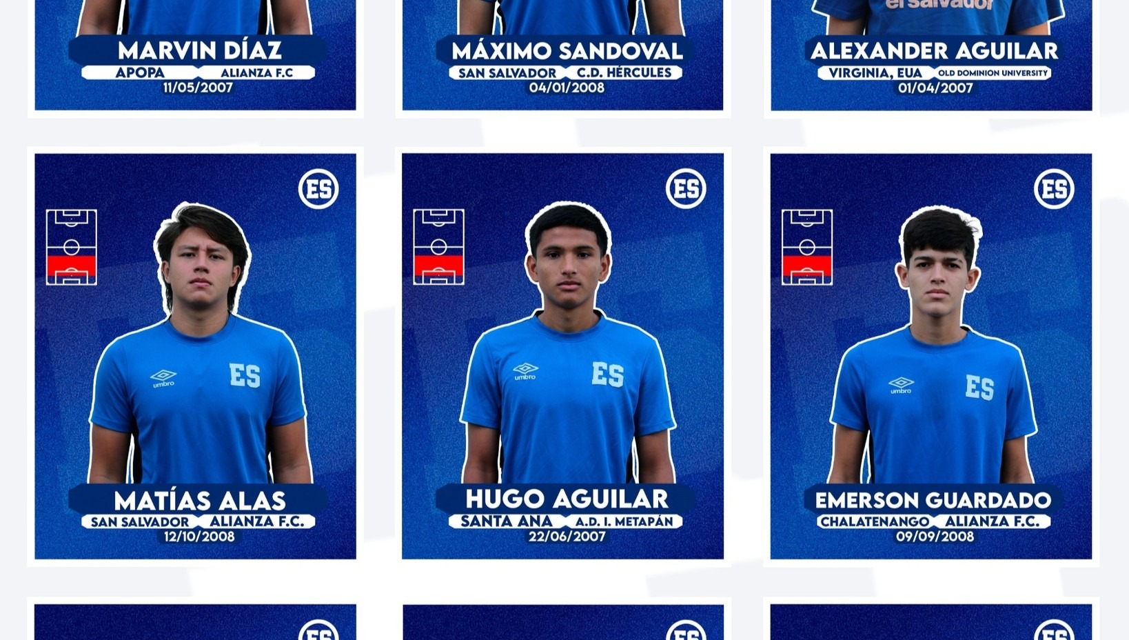 La Selecta Sub-20 presenta lista de 32 jugadores
