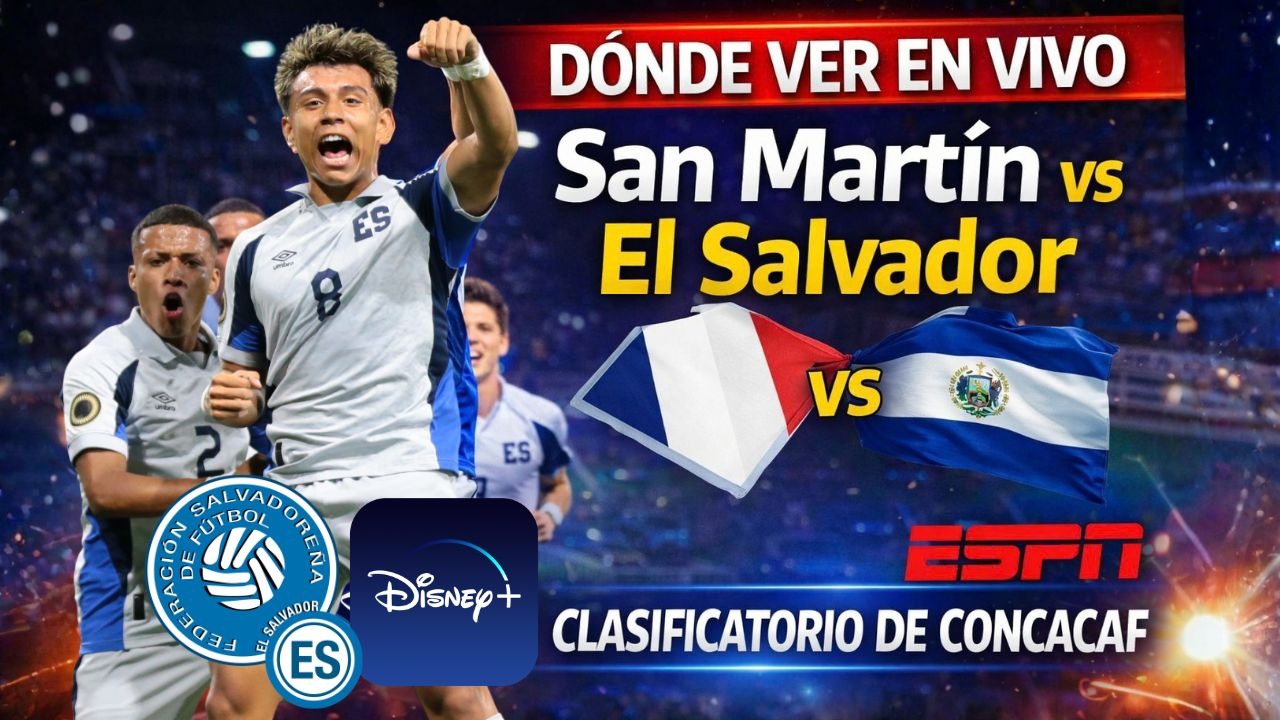 Donde ver San Martin Vrs El Salvador | Premundial de CONCACAF Sub-20