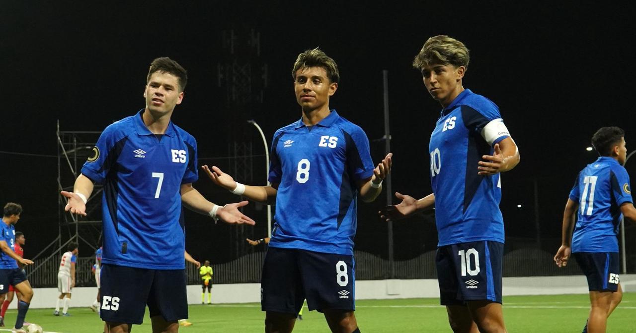 La Selecta Sub-20 de El Salvador golea a Belice y deja todo para la última jornada ante Surinam en las eliminatorias