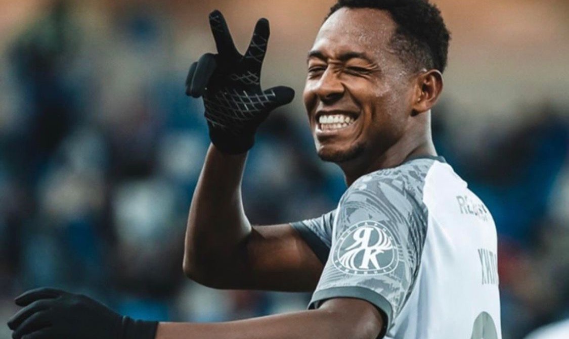 Brayan Gil rompe récord goleador con el Baltika