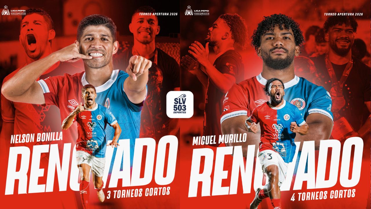 FAS anuncia la renovación de Nelson Bonilla y Miguel Murillo