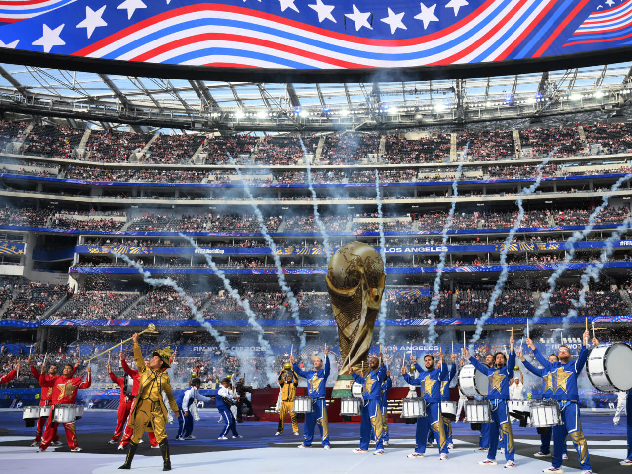 ESTADOS UNIDOS INAUGURA EL MUNDIAL 2026 CON UNA ESPECTACULAR CEREMONIA ANTES DE ENFRENTAR A PARAGUAY