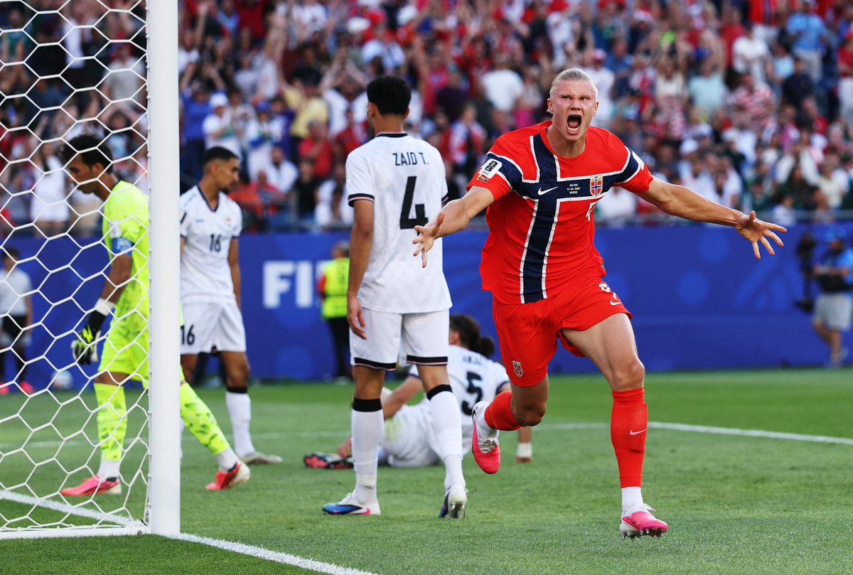 Haaland lidera la goleada de Noruega sobre Irak en su regreso mundialista