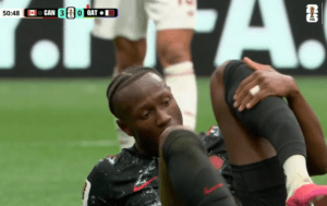 Ismael Kone Injury - Canada vs Qatar