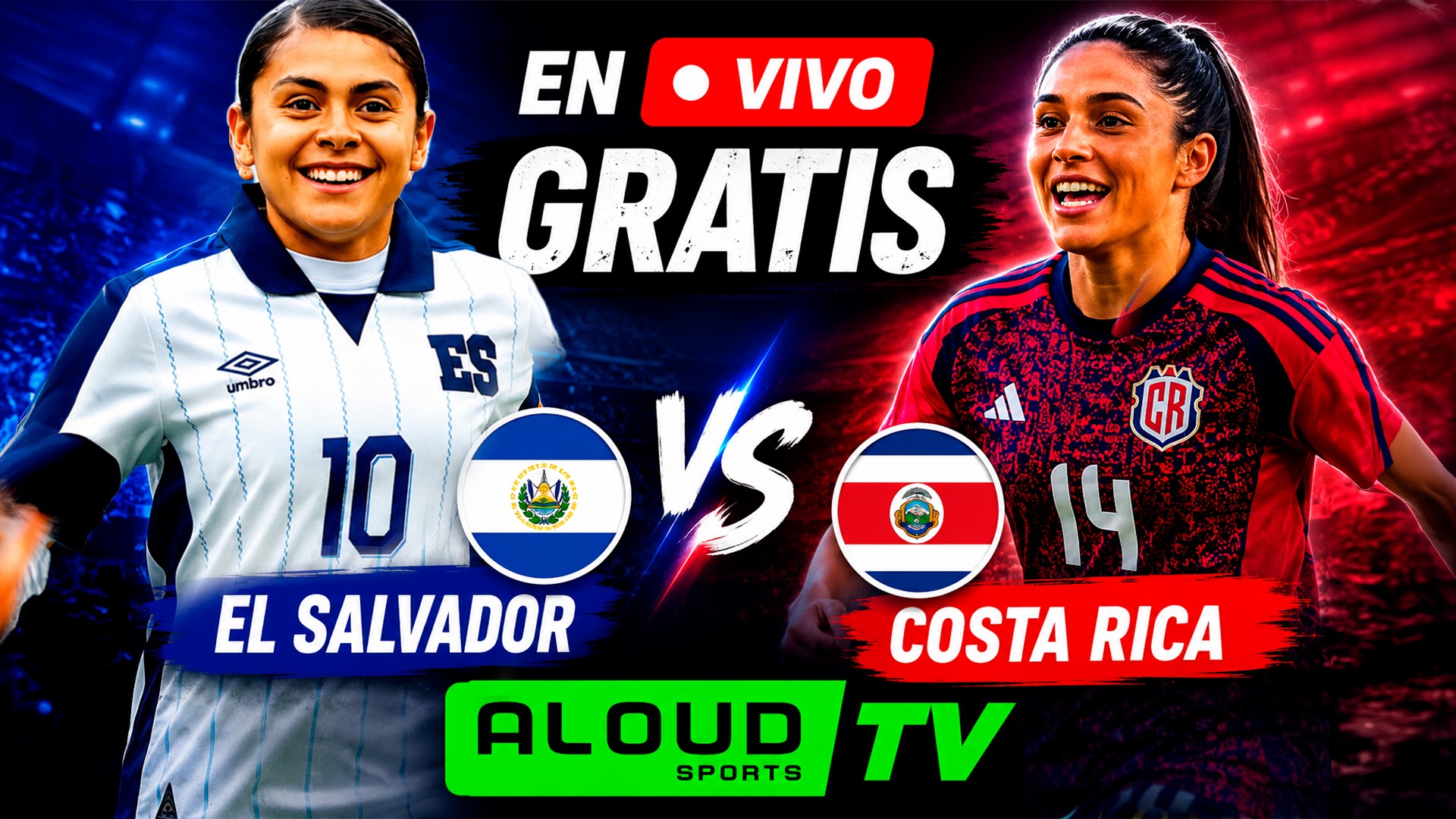 El Salvador VRS Costa Rica | Donde podes ver el partido hoy. Hora, TV