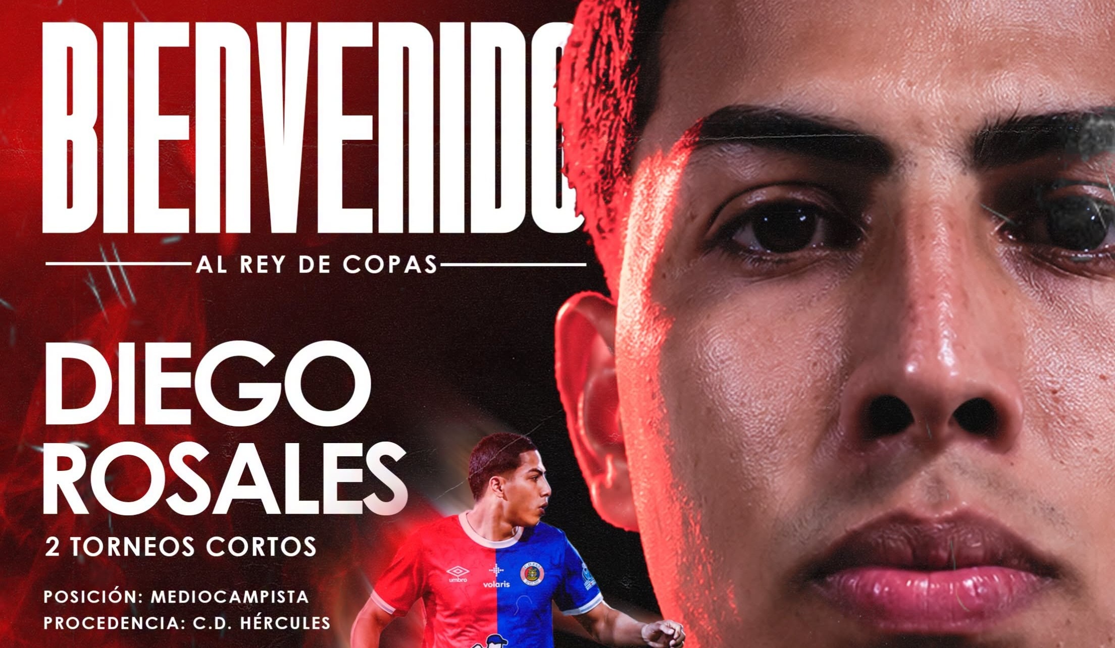 Diego Rosales es anunciado como nuevo refuerzo de FAS
